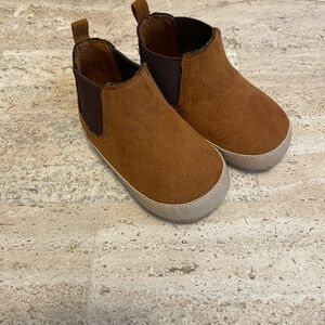 Old Navy Baby Brown Suede Chelsea Boots